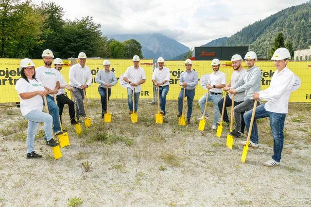 Spatenstich für Sanlight in Schruns