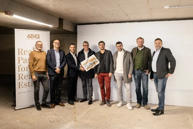 6B47 Real Estate Investors feiert Dachgleiche des Projekts JOSEPH im „Althan Quartier“ in Wien