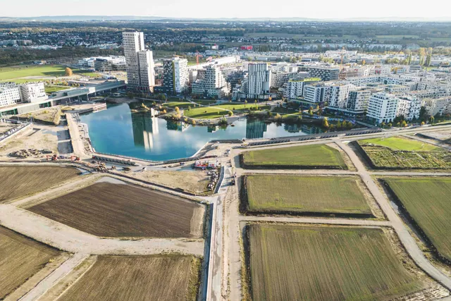 Seestadt Aspern: Hohe Zufriedenheit unter Bewohnern und Unternehmen