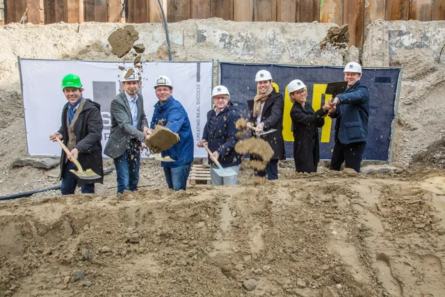 S+B feiert Spatenstich für Wohnbauprojekt am Höchststädtplatz