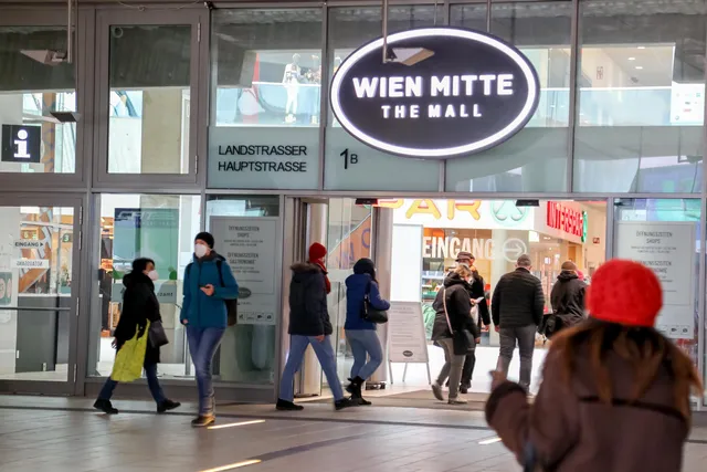 WIEN MITTE The Mall: 13,09 Millionen Kunden 2022