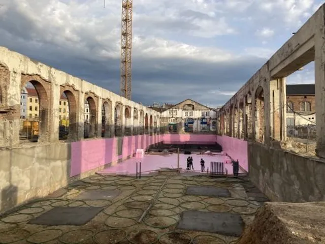 Die Gösserhalle setzt auf erneuerbare Energie