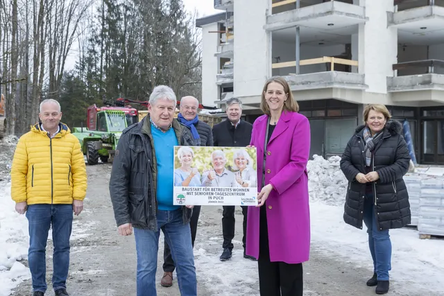 Baustart für Betreutes Wohnen-Projekt in Puch