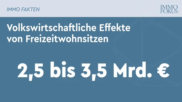 Volkswirtschaftliche Effekte von Freizeitwohnsitzen