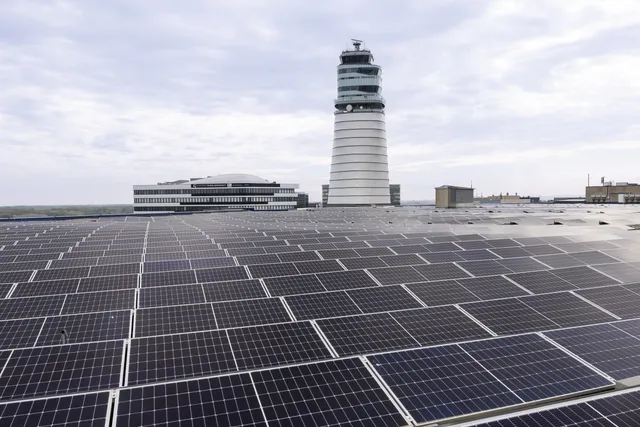 Flughafen Wien auf dem Weg zum Green Airport