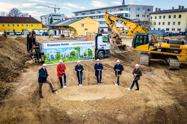 Spatenstich für Graumann-Viertel