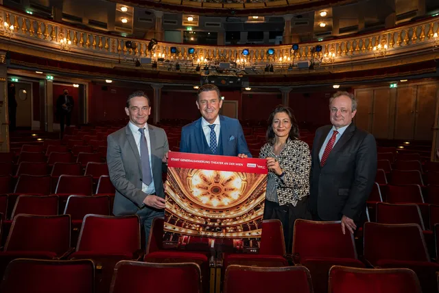 Startschuss für die Sanierungsarbeiten am Theater an der Wien