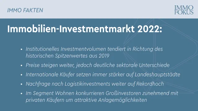 EHL Investment Consulting erwartet transaktionsreiches Jahr 2022