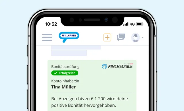 Immer mehr Immobiliensuchende nutzen Bonitäts-Check auf Willhaben