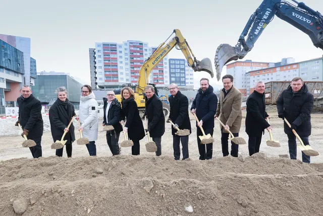 Spatenstich für neues Landesdienstleistungszentrum in Salzburg