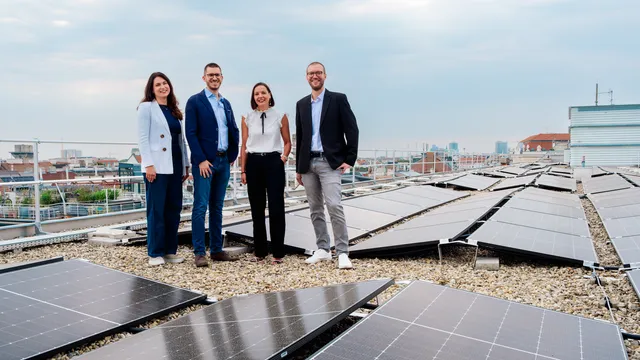 SolMind reduziert CO₂-Emissionen des Bürogebäudes Pier 50 um 2.000 Tonnen